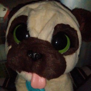Fur Real Pug Puppy Plush Animated, moves and barks